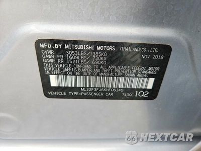 Zdjęcie 12 z 12 samochodu: 2019 MITSUBISHI MIRAGE G4 ES VIN:ML32F3FJ6KHF06340 - miniatura
