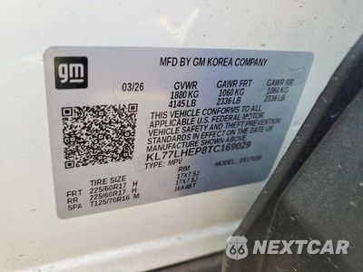 Zdjęcie 12 z 12 samochodu: 2026 CHEVROLET TRAX 1LT VIN:KL77LHEP8TC169029 - miniatura