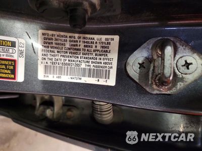 Zdjęcie 13 z 13 samochodu: 2009 HONDA CIVIC LX VIN:19XFA16569E012657 - miniatura