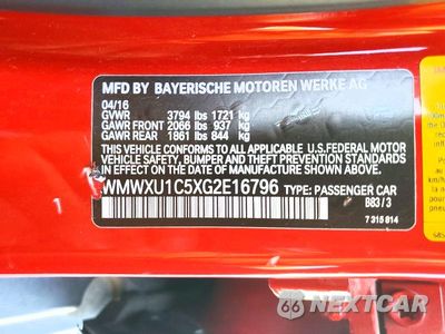 Zdjęcie 12 z 12 samochodu: 2016 MINI COOPER VIN:WMWXU1C5XG2E16796 - miniatura
