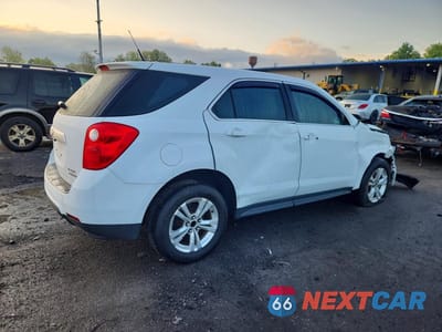 Trzecie zdjęcie samochodu z tyłu: 2012 CHEVROLET EQUINOX LS VIN:2GNALBEK8C1266092 - miniatura