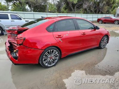 Trzecie zdjęcie samochodu z tyłu: 2021 KIA FORTE GT VIN:3KPF44AC0ME318194 - miniatura