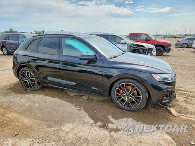 Czwarte zdjęcie samochodu z boku: 2025 AUDI SQ5 PREMIUM PLUS VIN:WA1B4AFY4S2053379 - miniatura