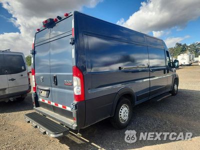 Trzecie zdjęcie samochodu z tyłu: 2021 RAM PROMASTER 3500 DELIVERY VAN VIN:3C6MRVJG9ME579798 - miniatura