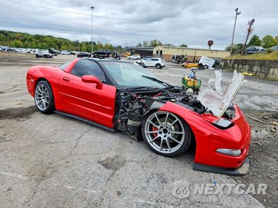 Czwarte zdjęcie samochodu z boku: 2002 CHEVROLET CORVETTE VIN:1G1YY22G725108342 - miniatura