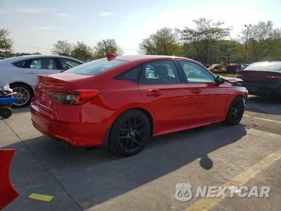 Trzecie zdjęcie samochodu z tyłu: 2024 HONDA CIVIC SPORT VIN:2HGFE2F55RH567244 - miniatura