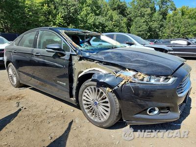 Czwarte zdjęcie samochodu z boku: 2014 FORD FUSION TITANIUM HEV VIN:3FA6P0RU8ER238140 - miniatura
