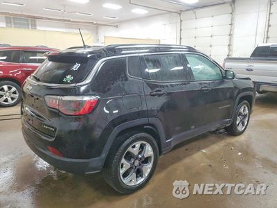 Trzecie zdjęcie samochodu z tyłu: 2021 JEEP COMPASS LIMITED VIN:3C4NJDCB6MT517755 - miniatura