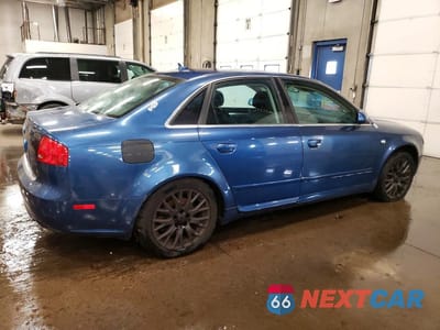 Trzecie zdjęcie samochodu z tyłu: 2008 AUDI A4 2.0T VIN:WAUAF78E18A139648 - miniatura