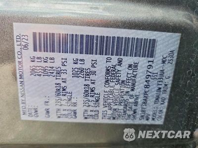 Zdjęcie 13 z 13 samochodu: 2023 NISSAN ROGUE SV VIN:5N1BT3BAXPC849791 - miniatura