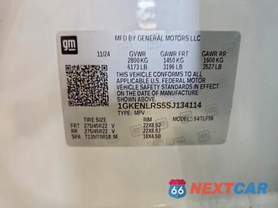 Zdjęcie 13 z 13 samochodu: 2025 GMC ACADIA DENALI VIN:1GKENLRS5SJ134114 - miniatura