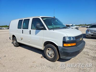 Czwarte zdjęcie samochodu z boku: 2021 CHEVROLET EXPRESS G2500 VIN:1GCWGAFP3M1197276 - miniatura