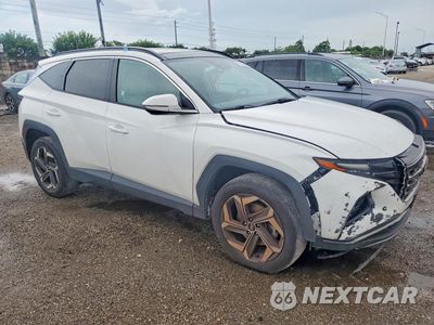 Czwarte zdjęcie samochodu z boku: 2023 HYUNDAI TUCSON LIMITED VIN:5NMJECAE2PH203760 - miniatura