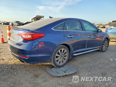 Trzecie zdjęcie samochodu z tyłu: 2017 HYUNDAI SONATA SPORT VIN:5NPE34AF7HH475554 - miniatura