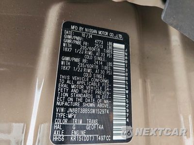 Zdjęcie 13 z 13 samochodu: 2025 NISSAN ROGUE SV VIN:JN8BT3BB5SW152974 - miniatura
