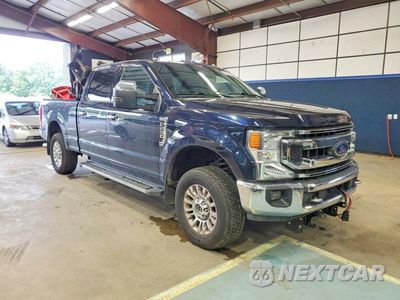 Czwarte zdjęcie samochodu z boku: 2021 FORD F250 SUPER DUTY VIN:1FT7W2BN0MED16184 - miniatura