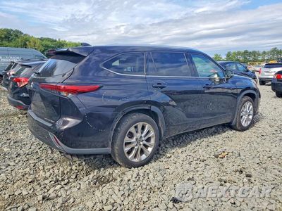 Trzecie zdjęcie samochodu z tyłu: 2021 TOYOTA HIGHLANDER LIMITED VIN:5TDDZRBH6MS123240 - miniatura