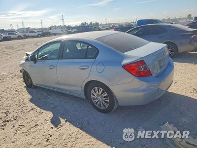 Drugie zdjęcie samochodu z przodu: 2012 HONDA CIVIC LX VIN:2HGFB2F5XCH555851 - miniatura
