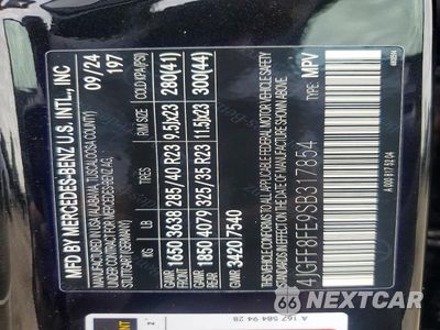 Zdjęcie 13 z 13 samochodu: 2025 MERCEDES-BENZ GLS 580 4MATIC VIN:4JGFF8FE9SB317854 - miniatura