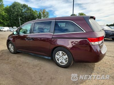 Drugie zdjęcie samochodu z przodu: 2014 HONDA ODYSSEY LX VIN:5FNRL5H20EB054425 - miniatura