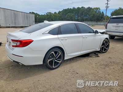 Trzecie zdjęcie samochodu z tyłu: 2020 HONDA ACCORD SPORT VIN:1HGCV1F31LA038570 - miniatura