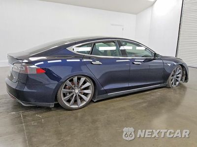 Trzecie zdjęcie samochodu z tyłu: 2014 TESLA MODEL S VIN:5YJSA1H17EFP39559 - miniatura