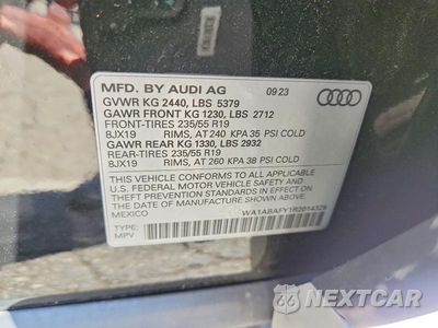 Zdjęcie 13 z 13 samochodu: 2024 AUDI Q5 PREMIUM 40 VIN:WA1ABAFY1R2014325 - miniatura