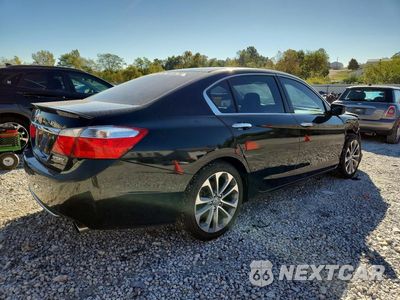 Trzecie zdjęcie samochodu z tyłu: 2014 HONDA ACCORD SPORT VIN:1HGCR2F59EA060525 - miniatura