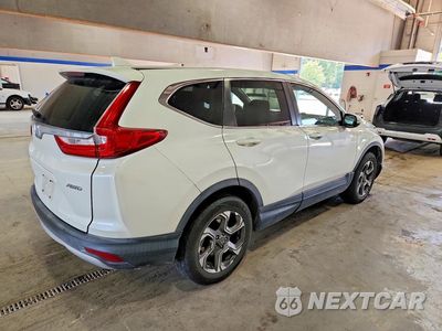 Trzecie zdjęcie samochodu z tyłu: 2018 HONDA CR-V EX VIN:2HKRW2H59JH694791 - miniatura