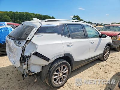 Trzecie zdjęcie samochodu z tyłu: 2022 GMC TERRAIN SLT VIN:3GKALVEV8NL212060 - miniatura