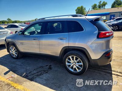 Drugie zdjęcie samochodu z przodu: 2014 JEEP CHEROKEE LIMITED VIN:1C4PJLDS7EW103882 - miniatura