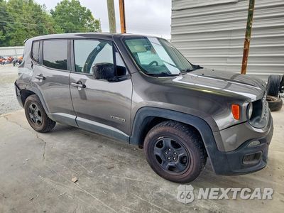 Czwarte zdjęcie samochodu z boku: 2017 JEEP RENEGADE SPORT VIN:ZACCJAAB0HPF96118 - miniatura