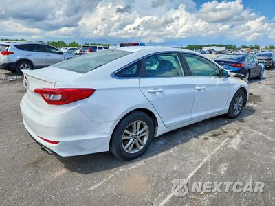 Trzecie zdjęcie samochodu z tyłu: 2017 HYUNDAI SONATA VIN:5NPE24AF1HH496337 - miniatura