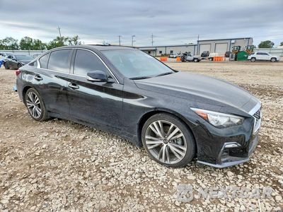 Czwarte zdjęcie samochodu z boku: 2021 INFINITI Q50 SENSORY VIN:JN1EV7CR5MM752787 - miniatura