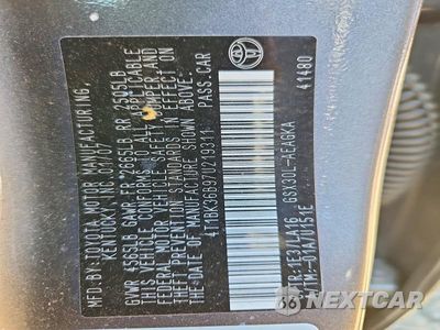 Zdjęcie 12 z 12 samochodu: 2007 TOYOTA AVALON XLS VIN:4T1BK36B97U219311 - miniatura