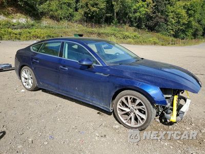 Czwarte zdjęcie samochodu z boku: 2021 AUDI A5 PREMIUM 40 VIN:WAUABCF53MA019786 - miniatura