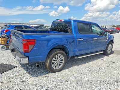 Trzecie zdjęcie samochodu z tyłu: 2025 FORD F150 XLT VIN:1FTEW3KP3SFA12417 - miniatura
