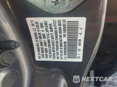 Zdjęcie 12 z 12 samochodu: 2012 HONDA CIVIC LX VIN:19XFB2F59CE361838 - miniatura