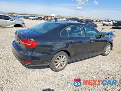 Trzecie zdjęcie samochodu z tyłu: 2015 VOLKSWAGEN JETTA SE VIN:3VWD17AJ4FM260807 - miniatura