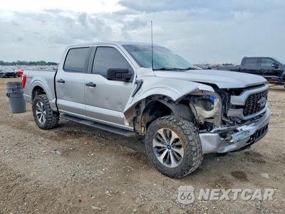 Czwarte zdjęcie samochodu z boku: 2021 FORD F150 SUPERCREW VIN:1FTFW1E87MKD97004 - miniatura