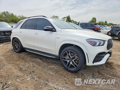Czwarte zdjęcie samochodu z boku: 2021 MERCEDES-BENZ GLE AMG 53 4MATIC VIN:4JGFB6BB8MA533442 - miniatura