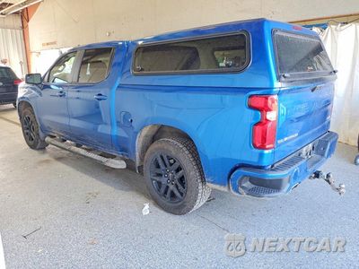 Drugie zdjęcie samochodu z przodu: 2022 CHEVROLET SILVERADO K1500 RST VIN:1GCUDEED7NZ595009 - miniatura