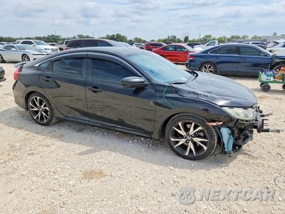 Czwarte zdjęcie samochodu z boku: 2019 HONDA CIVIC SI VIN:2HGFC1E51KH705868 - miniatura