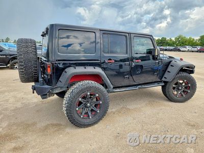 Trzecie zdjęcie samochodu z tyłu: 2015 JEEP WRANGLER UNLIMITED SAHARA VIN:1C4BJWEG9FL648605 - miniatura