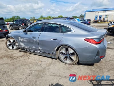 Drugie zdjęcie samochodu z przodu: 2023 BMW I4 EDRIVE 40 VIN:WBY73AW06PFP83477 - miniatura