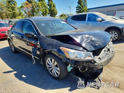 Czwarte zdjęcie samochodu z boku: 2012 HONDA ACCORD EX VIN:1HGCP2F74CA076748 - miniatura