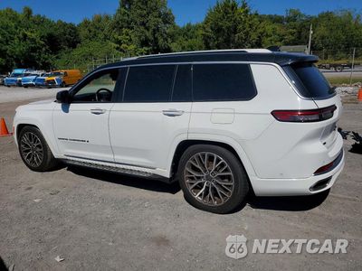 Drugie zdjęcie samochodu z przodu: 2022 JEEP GRAND CHEROKEE L SUMMIT VIN:1C4RJKET7N8530218 - miniatura