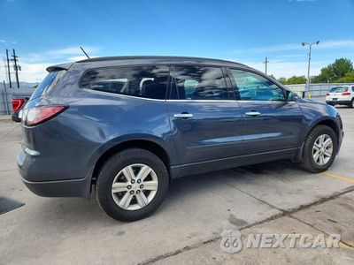 Trzecie zdjęcie samochodu z tyłu: 2014 CHEVROLET TRAVERSE LT VIN:1GNKVHKD2EJ267206 - miniatura
