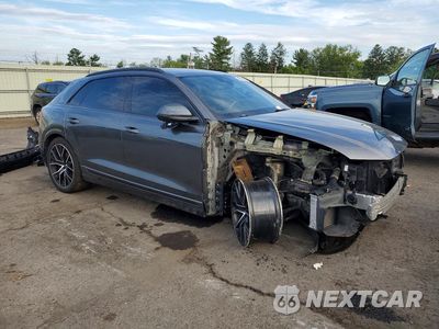 Czwarte zdjęcie samochodu z boku: 2019 AUDI Q8 PREMIUM PLUS S-LINE VIN:WA1EVAF10KD038637 - miniatura