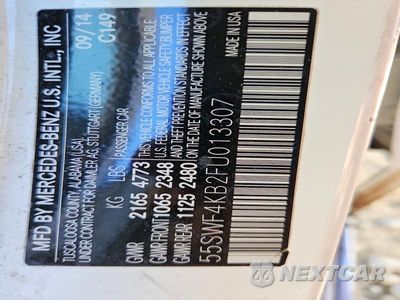 Zdjęcie 12 z 12 samochodu: 2015 MERCEDES-BENZ C 300 4MATIC VIN:55SWF4KB2FU013307 - miniatura